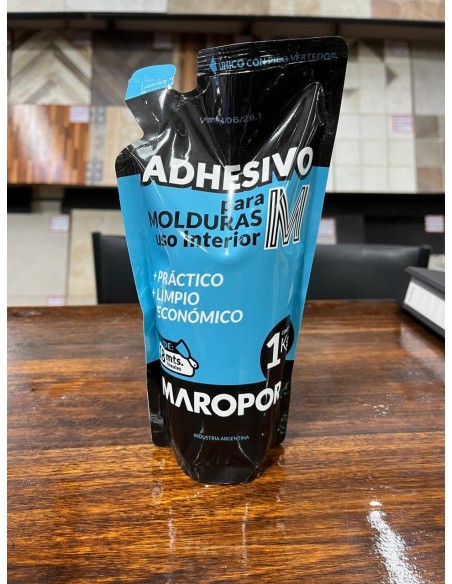 Adhesivo para Molduras 1kg - Molduras - Maropor