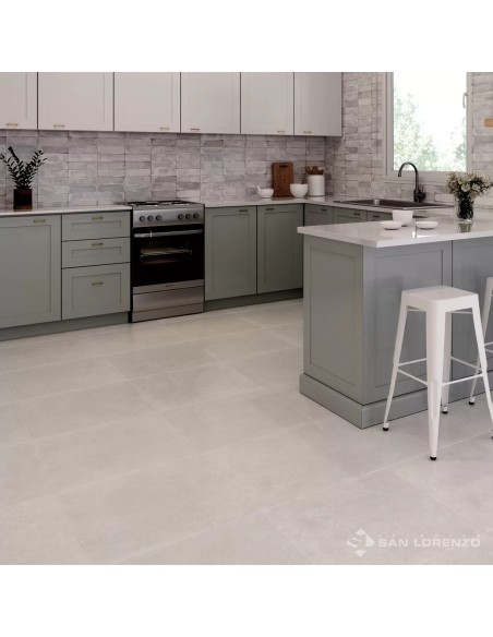 Urban Concrete Tiza 58x58 - Porcelanato - San Lorenzo