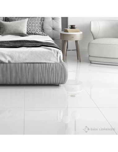 Super White 57.7x57.7 - Porcelanato - San Lorenzo