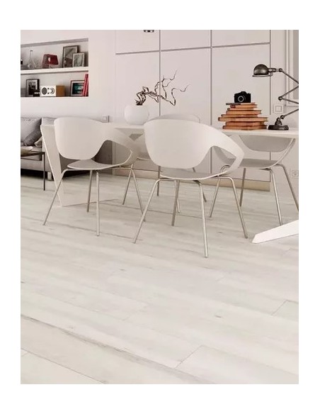 Madera Bianco 22x160 - Porcelanato - San Pietro