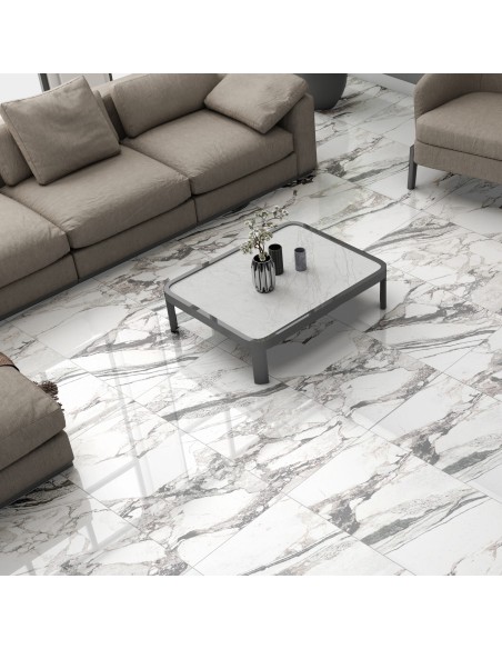 Arabescato 58x117 - Porcelanato - Cerro Negro