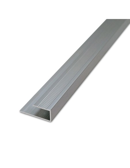 Perfil Edge Cromo Mate 8,5 mm x 25 mm x 2,5 m - Atrim