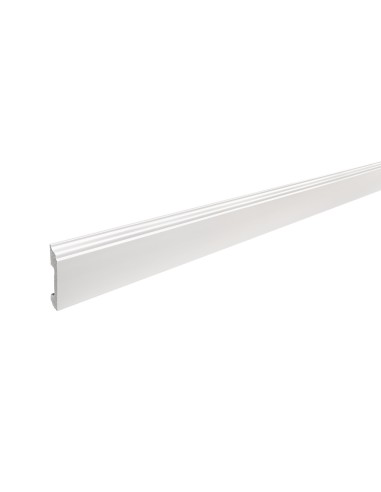 Zócalo de PVC Blanco 8 cm - Atrim