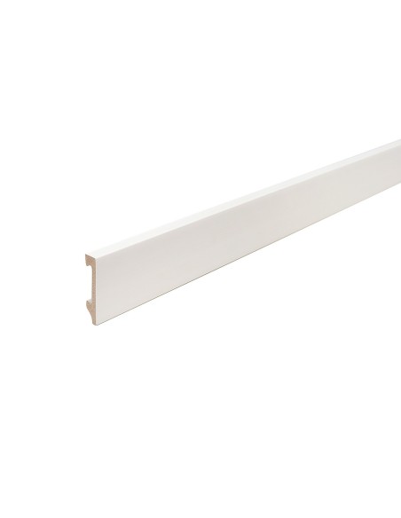 Zócalo de PVC Blanco Texturado 7 cm - Atrim