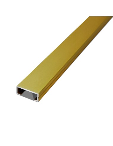 Listello Luxor Aluminio Oro Mate 8x20mm - Atrim