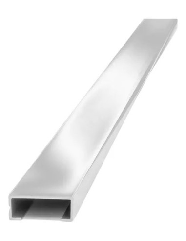 Listello Luxor Aluminio Cromo Brillante 8x20mm - Atrim