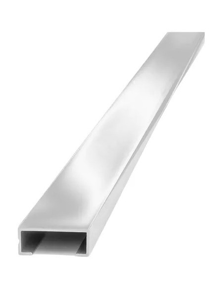 Listello Luxor Aluminio Cromo Brillante 8x20mm - Atrim