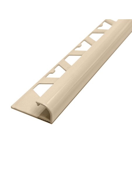 Guardacanto Bullnose Marfil 12 mm x 12 mm x 2,5 m - Atrim