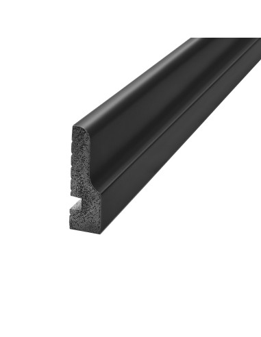 Contramarco Soft Negro Mate 50 mm x 15 mm x 2,5 m - Atrim