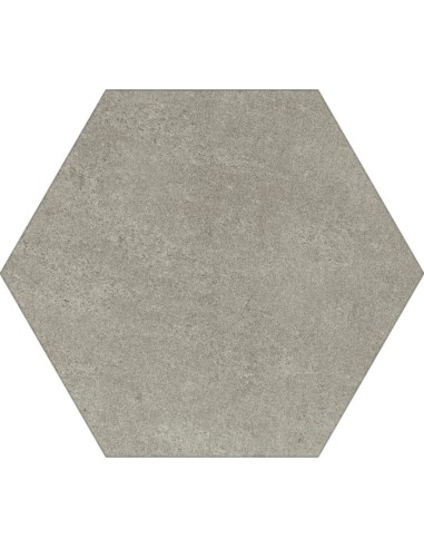 Hexagonal 17 Cement Chiaro 17x19.5 - Porcelanato - MisionesDeco