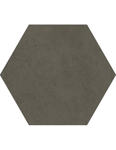 Hexagonal 17 Cement Dark 17x19.5 - Porcelanato - MisionesDeco