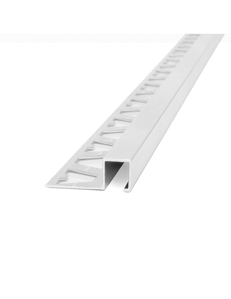 Guardacanto Quadra Cromo Brillante 10 mm x 10 mm x 2,5 m - Atrim