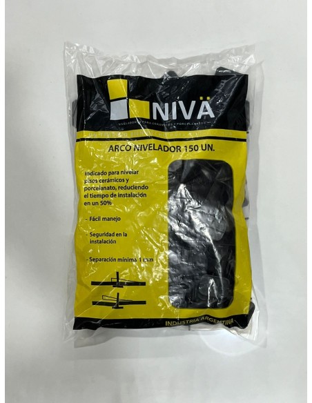 Arco Nivelador 1mm x150 Unidades - Niveladores - Niva