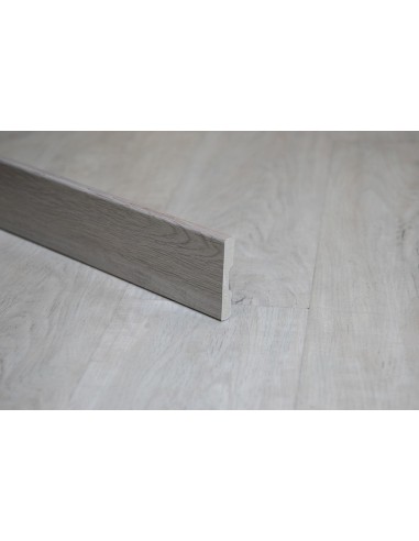 Zócalo PVC Símil Madera Blanco 7.5cm -  Yuka