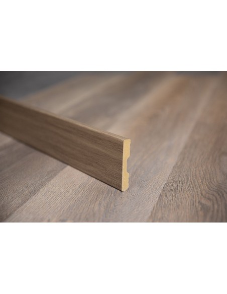 Zócalo PVC Símil Madera Petiribi 8cm - Yuka