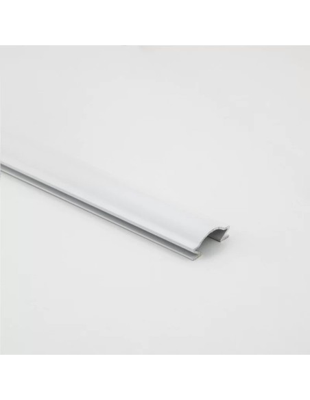 Listel Panza Aluminio Blanco Mate 29mm x 2,5m - Moldumet