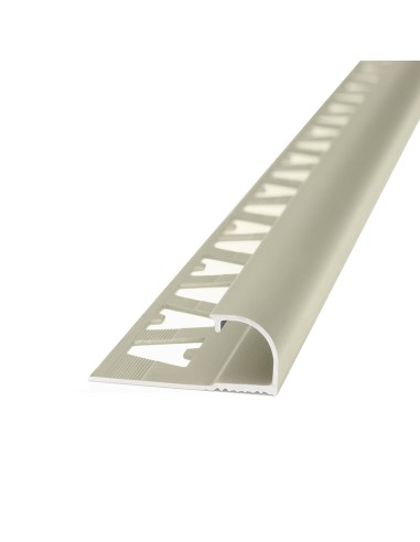 Guardacanto Bullnose Ceniza 10 mm x 10 mm x 2,5 m - Atrim