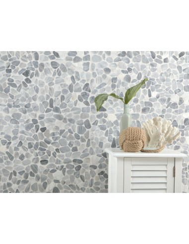 Revestimiento Mármol Natural "Pebbles Grey Quartz" - Misiones